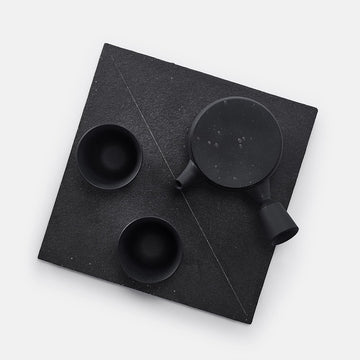 Flat-Top Side Handle Teapot Set